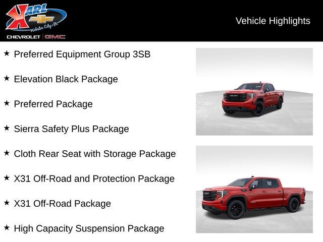 2026 GMC Sierra 1500 Elevation