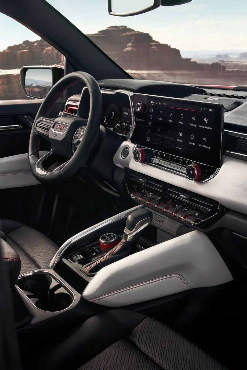 2026 GMC Canyon infotainment system at Karl GMC of Marshalltown in Marshalltown IA